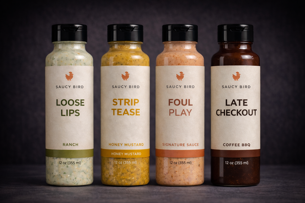 4 Pack Founders Sauce Set